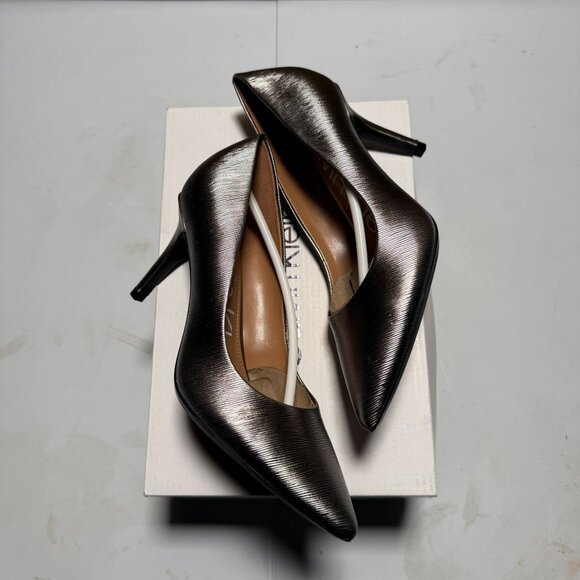 Calvin Klein Gayle Pump High Women's Heels Anthracite Size 6 - Picture 6 of 11